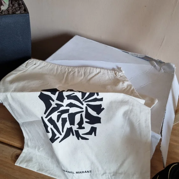 Isabel marant wila sneakers suede black/gold uk 3 Bnwb see description - Picture 10 of 11